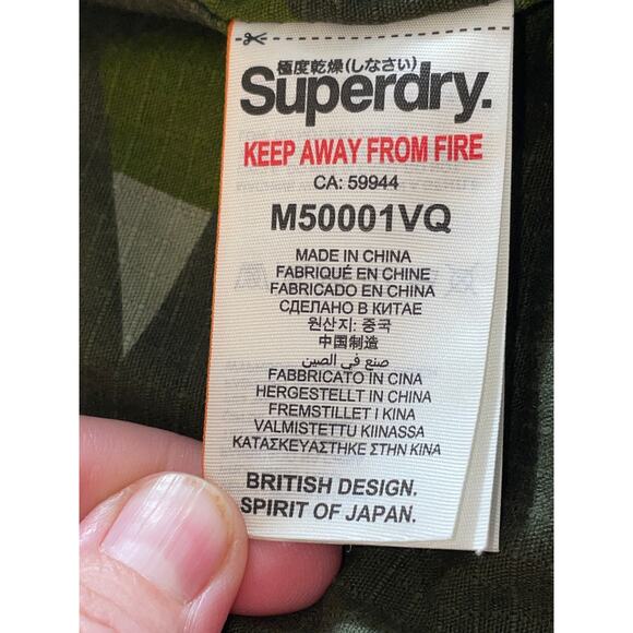 Superdry Issue Garment 23rd Squadron Army Corp - Size Men's S - M50001VQ‎ - Picture 9 of 16